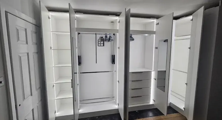 Wardrobe Lighting - Carmichael Electrical Services, Christchurch