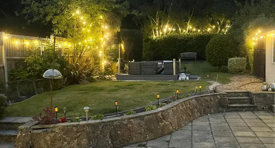 Garden lighting by Carmichael Electrical Services, Christchurch